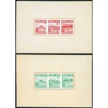 Australian Commonwealth Queen Elizabeth II 1953 (Feb.) Produce Food 3d. green and 3½d. scarlet...