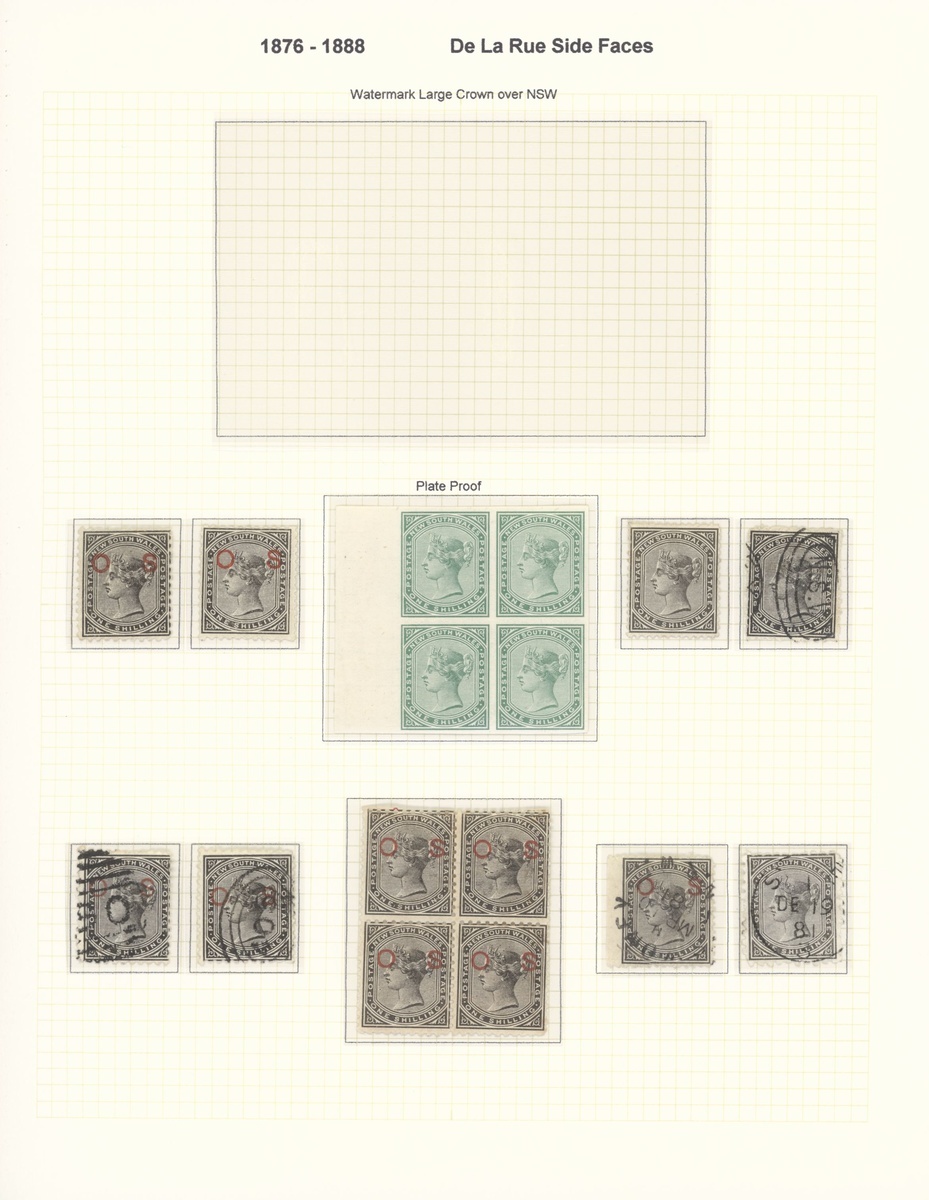 New South Wales Later Issues 1862-1907 mint and used collection including 1862-65 surfaced pape... - Image 13 of 34