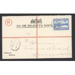 Tasmania 1899-1912 Pictorial Issue Covers A selection (7) comprising 1901 envelope to Tenerife...