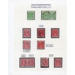 Australian Commonwealth King George V Heads Issued Stamps The predominantly mint collection, ho...