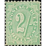 Australian Commonwealth Postage Due Stamps 1908-09 stroke after figure of value, perf 11 2/- du...