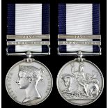 A rare Naval General Service 1793-1840 Medal awarded to Ordinary Seaman A. Swanson, Royal Navy,...