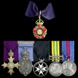 An impressive and unique C.I.E., O.B.E. group of six to Lieutenant-Colonel E. C. Bayley, 15th L...