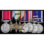 An impressive post-war B.E.M. group of eight awarded to Chief Engine Room Artificer L. B. Woodc...