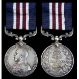 A Great War M.M. awarded to Private G. Marsden, Royal Lancaster Regiment Military Medal, G.V.R...