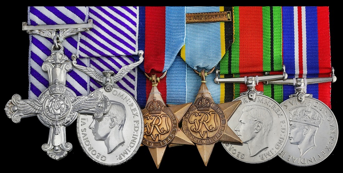 An outstanding Second World War D.F.C., ‘special duties’ D.F.M. group of six awarded to Flying...