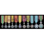 Tunisia, Kingdom, Order of Nichan Iftikah (8); Republic, Order of Independence; Republic, Orde...