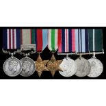 A fine Second World War 'Crossing of the River Senio' immediate M.M. group of seven awarded to...