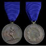 Royal Humane Society, large bronze medal (successful) (John Harrison. 19 May 1862. 83d. Regt.),...