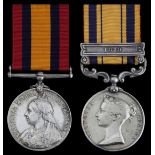 Pair: Conductor F. W. Allison, Army Service Corps, late Durban Mounted Rifles South Africa 187...