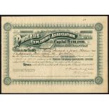 Germany: Phoebus Exploring Association Ltd., £1 shares, 19[06], #50, signhed by Theodore Matesd...