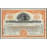 USA: American Austin Car Company Inc. (DE), 2 certificates for less than 100 shares, [1920], #N...