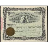 USA: Stanley Aerial Navigation Company (CA), $1 shares San Francisco 190[1], #1024, 'Justice' s...