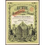 Germany: Actien-Bauvereins Passage, 1200 marks share, Berlin 1912, #16410, large vignette of sh...