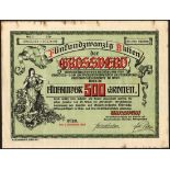 Austria: A small collection of Trading Companies, comprising Grossverö Handels und Gewerbetreib...