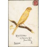 The Dr. Paul Ramsay Collection of Hand Painted Envelopes Owen Saunders, The Bishop Corresponden...
