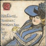 The Dr. Paul Ramsay Collection of Hand Painted Envelopes Miss E. Lake Correspondence 1903 (25 D...