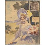 The Dr. Paul Ramsay Collection of Hand Painted Envelopes George Henry Edwards (1859-1918)