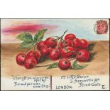 The Dr. Paul Ramsay Collection of Hand Painted Envelopes Owen Saunders, The Bishop Corresponden...