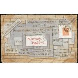 The Dr. Paul Ramsay Collection of Hand Painted Envelopes Harry Culshaw 1863 (13 Feb.) large fro...