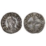 Aethelred II (978-1016), Penny, 1.72g, Long Cross type, Northampton, Aethelnoth,+ æÐelræd rex a...