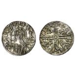Edward the Confessor (1042-66), Penny, 0.83g, 9h, pacx type, variety with crvx, London, Leofsta...