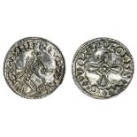 Harthacnut (1035-42), Penny, 1.11g, Jewel Cross type in his own name, Wilton, Goldstan, + hard...