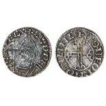 Edward the Confessor (1042-66), Penny, 1.3g, Pointed Helmet type, bust left variety, Lincoln, O...