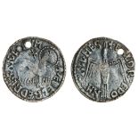 Aethelred II (978-1016), Penny, 1.53g, Agnus Dei type, Malmesbury, Ealdred, + æÐelræd rex anglo...