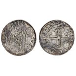 Edward the Confessor (1042-66), Penny, 1.26g, Hammer cross type, Nottingham, Wulnoth, + eadpar-...