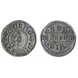 Wessex, Alfred (871-899), Penny, 0.99g, 9h, group 1 Wessex Lunettes ('Burgred') type, London, H...
