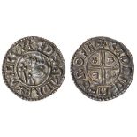 Aethelred II (978-1016), Penny, 1.33g, Crux type, Rochester, Sidwine, + æÐelræd rex anglorx, th...