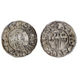 Aethelred II (978-1016), Penny, 1.58g, First Hand type, Leicester, Styrcar, + æÐelred rex anglo...