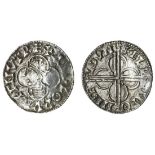 Cnut (1016-35), Penny, 1.04g, Quatrefoil type, Maldon, Aelfwine, + cnvt rex anglorvm, crowned a...