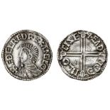 Aethelred II (978-1016), Penny, 1.72g, Long Cross type, Chichester, Eadnoth, + æÐelræd rex angl...