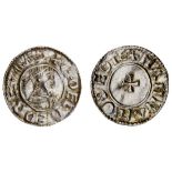 Aethelred II (978-1016), Penny, 1.29g, Last Small Cross type, Thetford, Manna, + æÐelræd rex an...