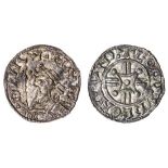 Harthacnut (1035-42), Penny, 1.1g, Arm and Sceptre type in his own name, London, Goldsige, + ha...