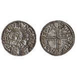 Aethelred II (978-1016), Penny, 1.32g, Long Cross type, Gothabyrig, Wulfmaer, + æÐelræd rex ang...