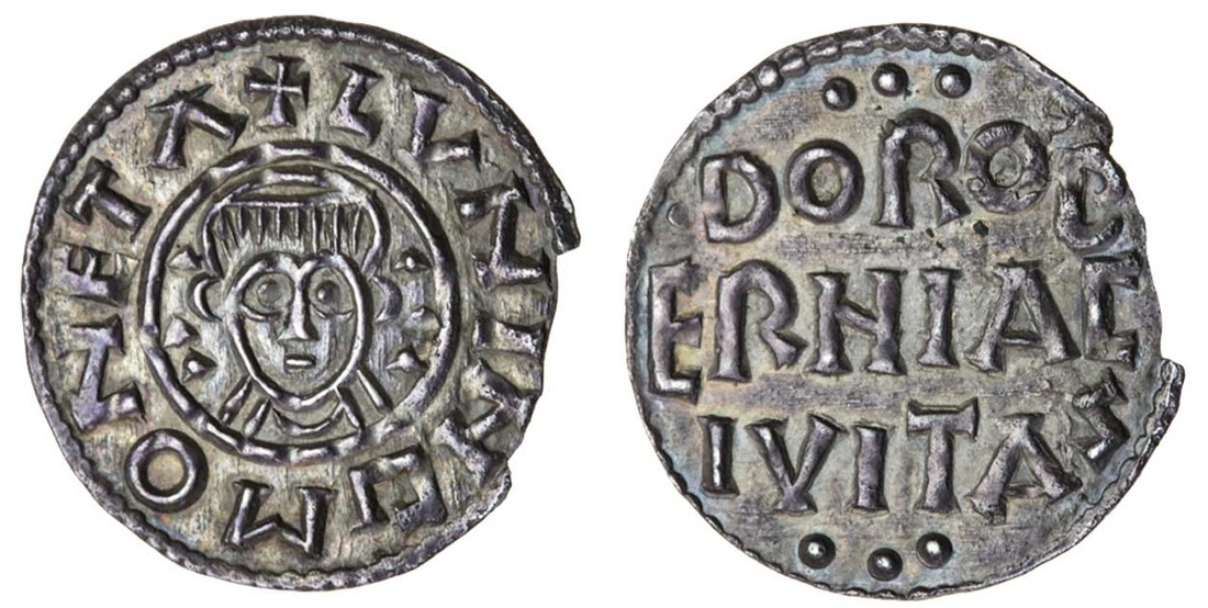 Archbishops of Canterbury, anonymous issue (c.822-823), Penny, 1.36g, 6h, group IV, Luning, + l...