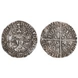 Henry VII (1485-1509), Groat, class IIa, London, 3.11g, no m.m., crowned bust facing, arches pl...