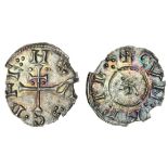 Viking Kingdom of York, Cnut (c. 895-920), Penny, 1.02g, cvnneti, small cross pattée, rev. crte...