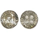 Edward the Confessor (1042-66), Penny, pointed helmet type, Winchester, Godwine, 1.27g, crowned...