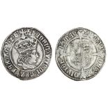 Henry VIII (1509-47), Groat, first coinage, Tower, 3.16g, m.m. castle, crowned bust of Henry VI...