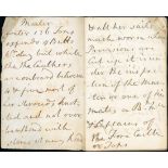 Autographs Battle of Cape St. Vincent, 1797 1797 (c.) a manuscript notebook of fifty eight roug...