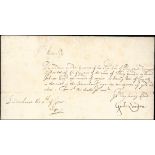 Autographs William Juxon 1640 (11 June) Warrant from William Juxon as Lord Treasurer