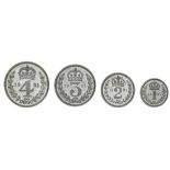 George V (1910-36), Maundy Fourpence to Penny, 1931 (4) (ESC 3991 {2548}; S.4043), about brilli...