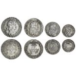 Charles II (1660-85), Maundy Fourpence to Penny, 1683 (4) (ESC 606 {2379}; S.3392), toned, very...