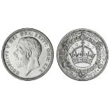 George V (1910-36), Proof Crown, 1927, modified bare head left, rev. crown in wreath (ESC 3631...