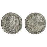 Charles II (1660-85), Sixpence, 1680, rev. three strings to harp (ESC 576 [R2] {1519}; S.3382),...