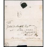 Great Britain Postal History 1742 (9 June) entire letter to Deptford "By way of London",